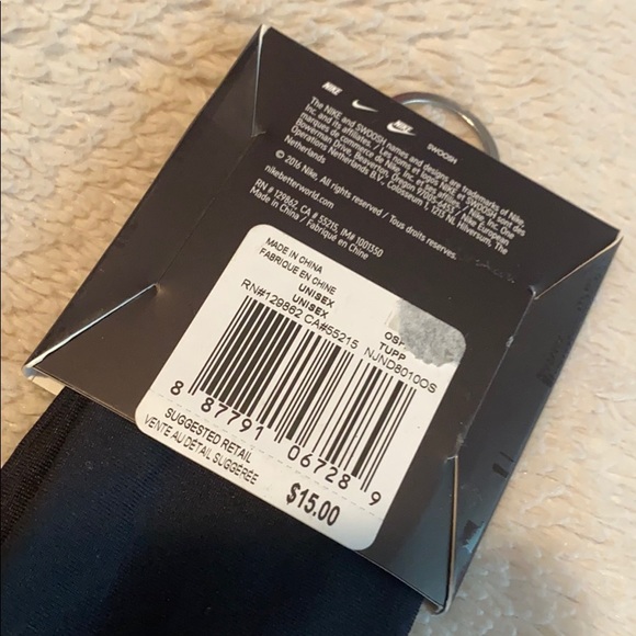 NWT *RARE* Nike Pro Fury Headband 2.0 Dri-Fit Blk - Picture 6 of 8